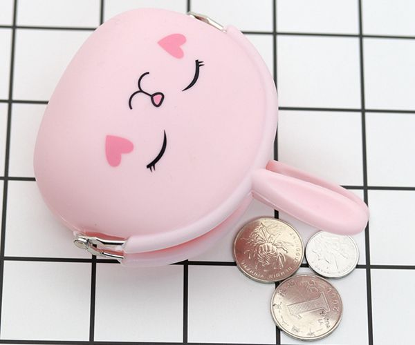 硅膠家用鑰匙包，卡通鑰匙包，女士硅膠鑰匙包